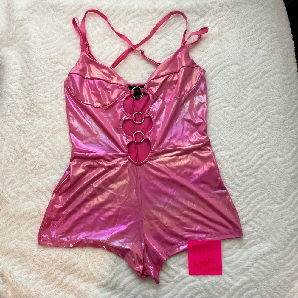 Club Exx Galáctica cut out romper: Large
